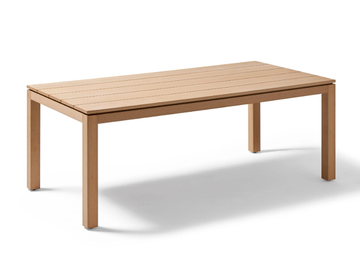 KUBIK - Rectangular TechTeak garden table by POINT - view 2