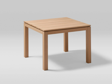 KUBIK - Square TechTeak garden table by POINT - view 3