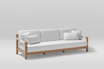 KUBIK - 3 seater fabric garden sofa by POINT - view 3