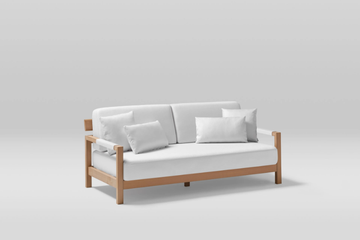 KUBIK - 2 seater fabric garden sofa by POINT - view 3