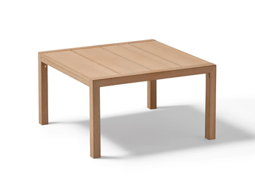 KUBIK - Square TechTeak garden side table by POINT - view 3