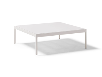 LEGACY - Square powder coated aluminium garden side table by POINT - view 2
