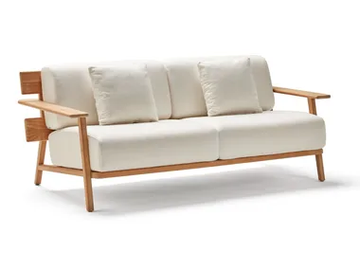 PARALEL - 2 seater fabric garden sofa by POINT - view 2