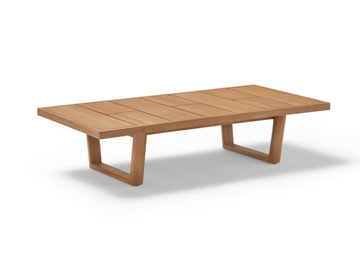 HERITAGE - Low teak garden side table by POINT - view 2