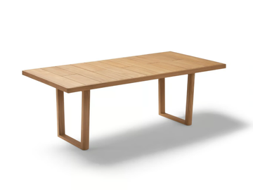 HERITAGE - Rectangular teak garden table by POINT - view 2