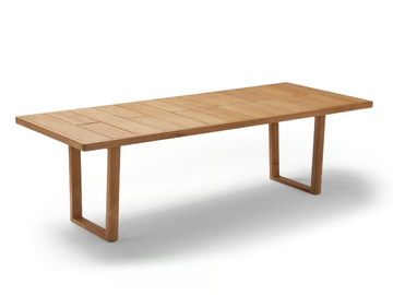HERITAGE - Rectangular teak garden table by POINT - view 3