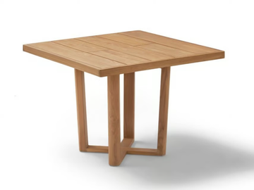 HERITAGE - Square teak garden table by POINT - view 2