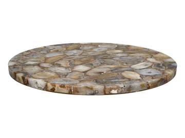 AGATA - Round agate stone table top by POMAX - view 3