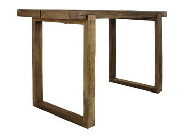 ANDALUCIA - Rectangular reclaimed wood high table by POMAX - view 2