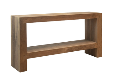 CORSICA - Rectangular reclaimed wood console table by POMAX - view 3