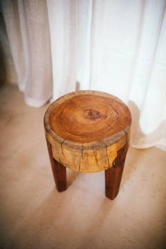 EMPOLI - Reclaimed wood stool by POMAX - view 3