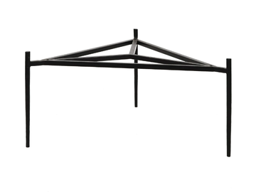 GRANADA - Metal coffee table base by POMAX - view 3