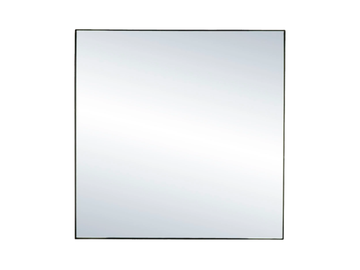 PALACE - Square wall-mounted framed metal mirror by POMAX - view 2