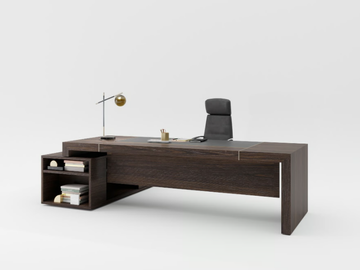 BLOCK 2.0 - Wooden executive desk by PROF - view 2