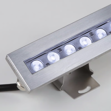 IP68 WALLWASHER 6X 2 WATT MONO - LED Glass and Stainless Steel underwater lamp by PROLED - view 3