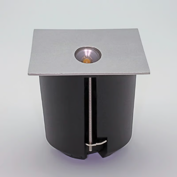 REC EYE DESIGN S - LED wall-mounted outdoor stainless steel steplight by PROLED - view 3