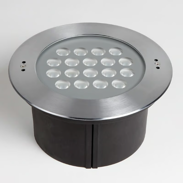 REC IP68 LIGHT 18X 2 WATT MONO - LED Glass and Stainless Steel underwater lamp by PROLED - view 3