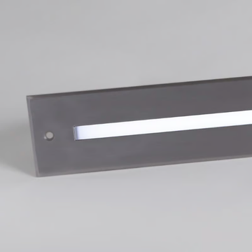REC LINE L MONO - LED wall-mounted outdoor powder coated aluminium steplight by PROLED - view 3