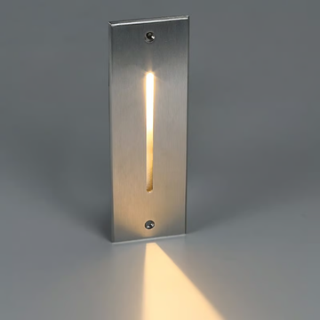 REC SLOT - LED wall-mounted outdoor powder coated aluminium steplight by PROLED - view 3