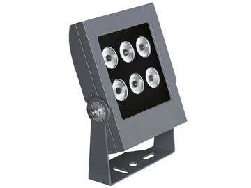 WALLWASHER6 RGBW - LED adjustable RGB powder coated aluminium wall washer by PROLED - view 2