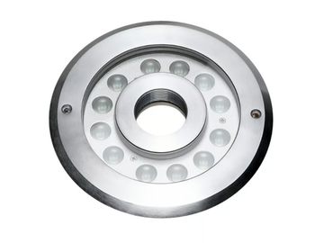 FOUNTAIN RING 12X 2 WATT MONO - LED Glass and Stainless Steel underwater lamp for fountains by PROLED - view 2