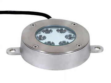 IP68 SPOT 6X 2 WATT MONO - LED Glass and Stainless Steel underwater lamp by PROLED - view 2
