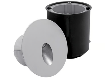 REC EYE DESIGN R - LED wall-mounted outdoor stainless steel steplight by PROLED - view 2