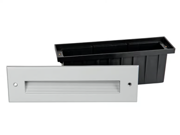 REC STAIR - LED wall-mounted outdoor powder coated aluminium steplight by PROLED - view 2