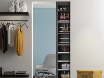 BIGFOOT® CHANEL - Ssliding shoe rack module by PROTEK® - view 2