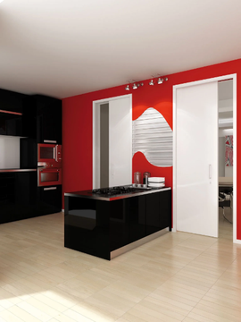 BILATERAL - Counter frame for opposite sliding doors by PROTEK® - view 3