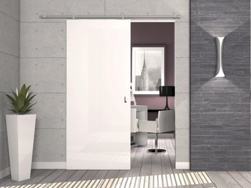 KIT LAURA - Anodized aluminium sliding door track by PROTEK® - view 2