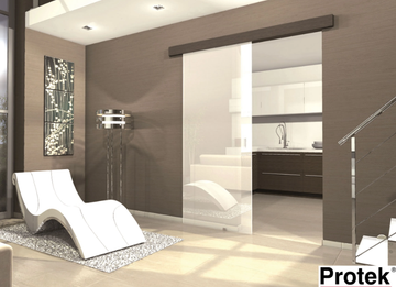 KIT LIBBRY - Aluminium sliding door track by PROTEK® - view 3