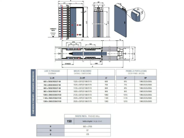 MAGIC BOX® LINEAR - Counter frame for double sliding doors by PROTEK® - view 3