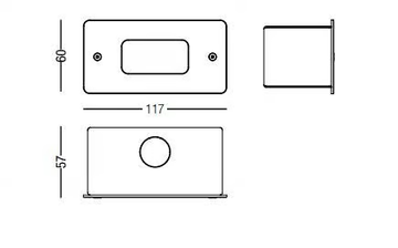 DOMINO 2 - LED aluminium ceiling light by PURALUCE - view 3
