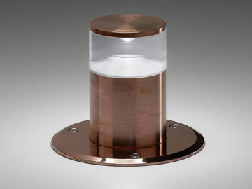 ETNA 13 - Anodized aluminium bollard light by PURALUCE - view 2