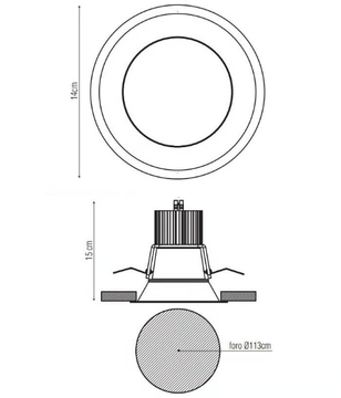 FILUM - Recessed LED ceiling spotlight by PURALUCE - view 3