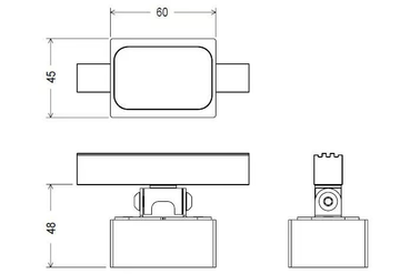 CUBO SUSPENSION TRACK - LED aluminium track-Light by PURALUCE - view 3