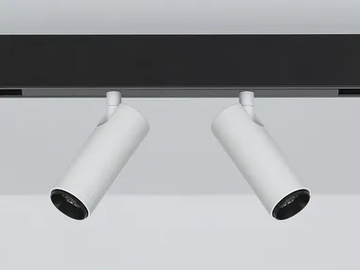 ALPHA MICRO TRACK 2 LIGHTS - LED aluminium track-Light by PURALUCE - view 2