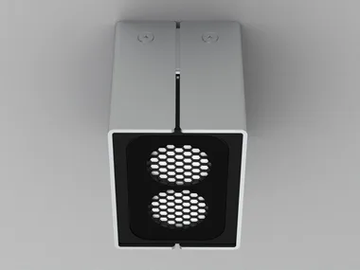 DOMINO 2 - LED aluminium ceiling light by PURALUCE - view 2