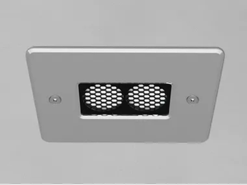 DOMINO 2 - LED recessed aluminium ceiling lamp by PURALUCE - view 2