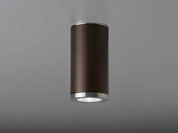 DOWN 40 - LED brass ceiling lamp by PURALUCE - view 2