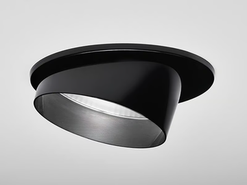 ORIENTE - Recessed LED adjustable powder coated aluminium spotlight by PURALUCE - view 2