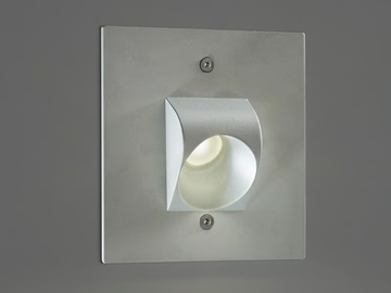 RYU - LED wall-mounted metal steplight by PURALUCE - view 2