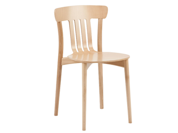 CORTE A-4311 - Stackable wooden chair by Paged - view 2