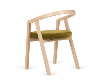 A-SENDI - Beech chair open back by Paged - view 3