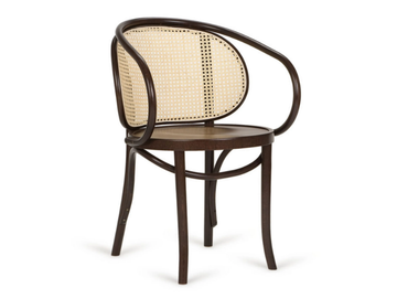 B 1890 - Beech chair with armrests by Paged - view 2