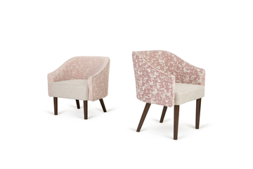 B-FUM 1 - Upholstered fabric easy chair with armrests by Paged - view 3