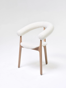 CONTESSA W. - Oak chair with armrests by Paged - view 3