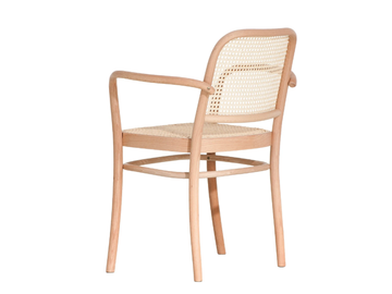 BENKO B-8120 - Beech chair with armrests by Paged - view 3