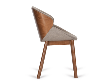 BIG ARIA - Upholstered fabric chair by Paged - view 3